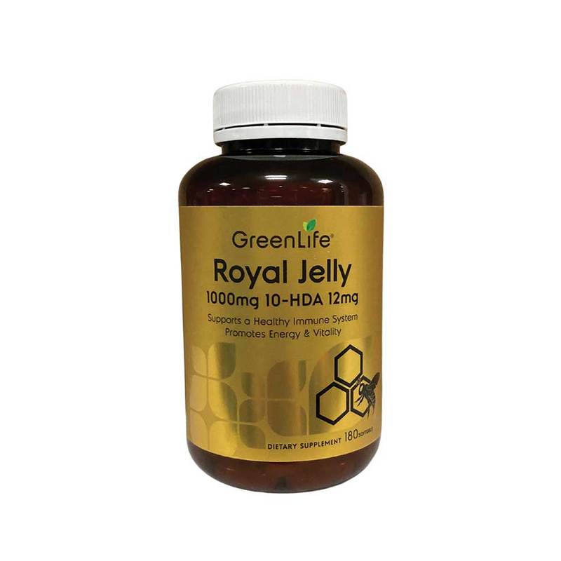 GreenLife Royal Jelly, 180 softgels