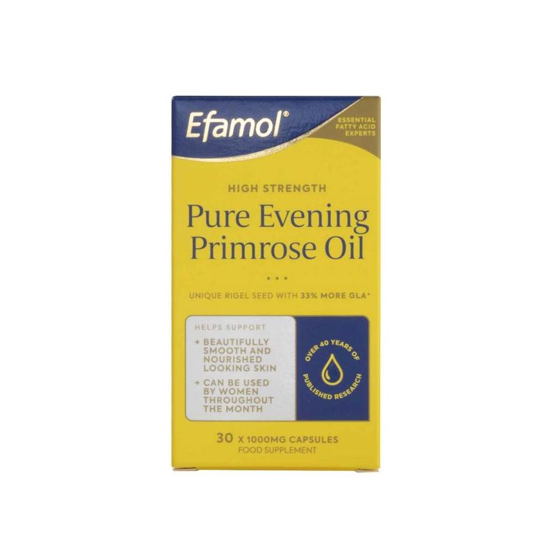 Efamol Pure Evening Primrose Oil 1000mg, 30 capsules