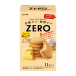 Lotte Japan ZERO Sugar Free Biscuit Butter Flavour 72.6g