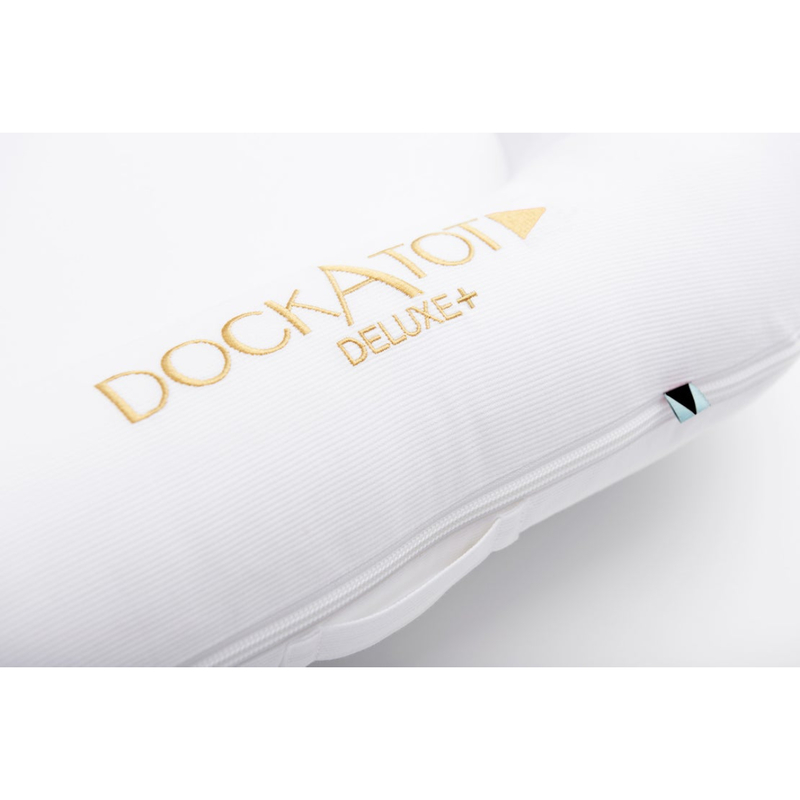 DockATot Deluxe+ Dock Pristine White (0 to 8 months)