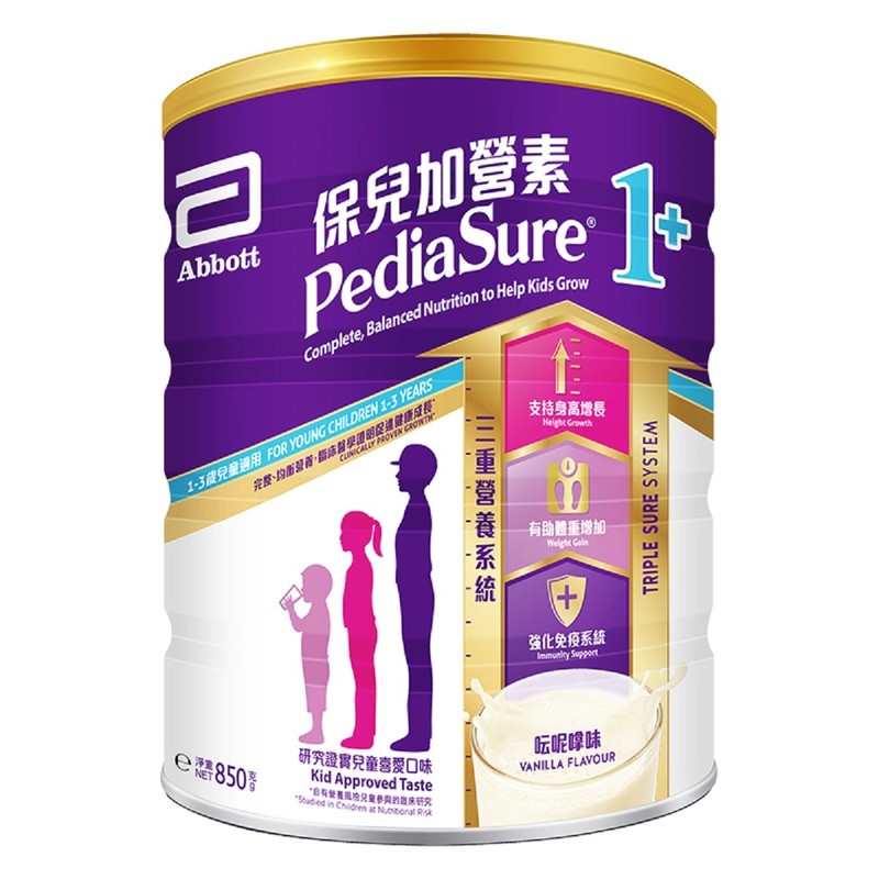 Abbott PediaSure 1+ Vanilla Flavor 850g