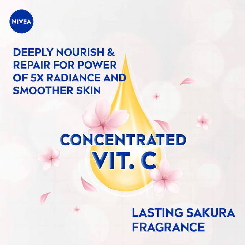 Nivea Whitening Deep Serum Sakura Spray 150ml