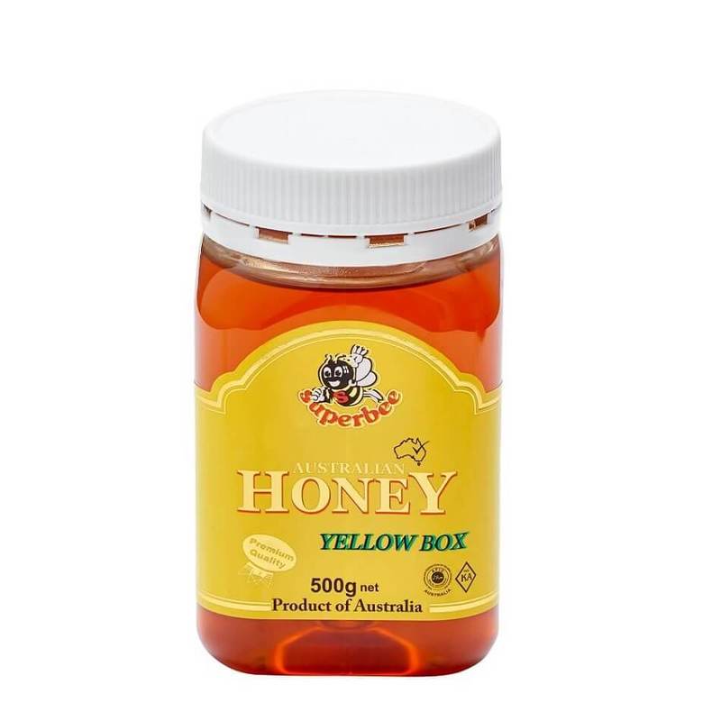 100% Pure Yellow Box Honey 500g