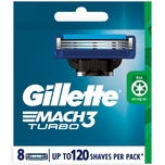 Gillette Mach3 Turbo Blades 8 pcs