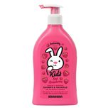 Sanosan kids shower & shampoo raspberry 400ml