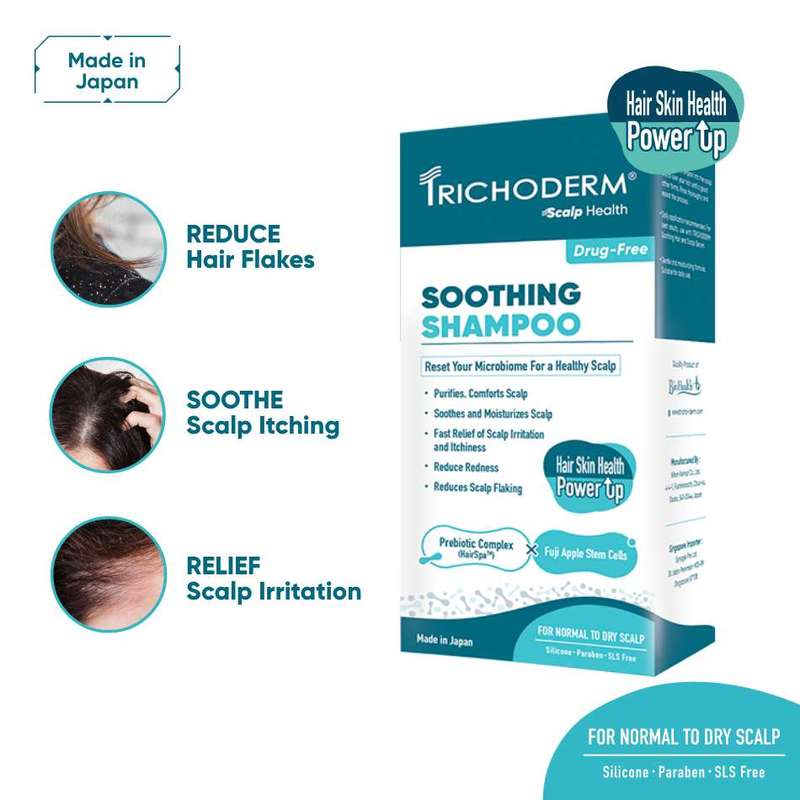 Trichoderm Soothing Shampoo (For Normal To Dry Scalp) 200ml