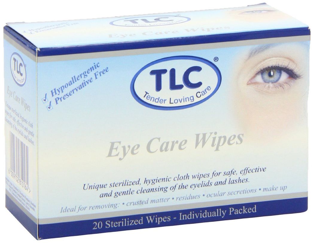 Tlc Eye Care Wipes, 20pcs | Eye Care | Eye & Ear Care | Health