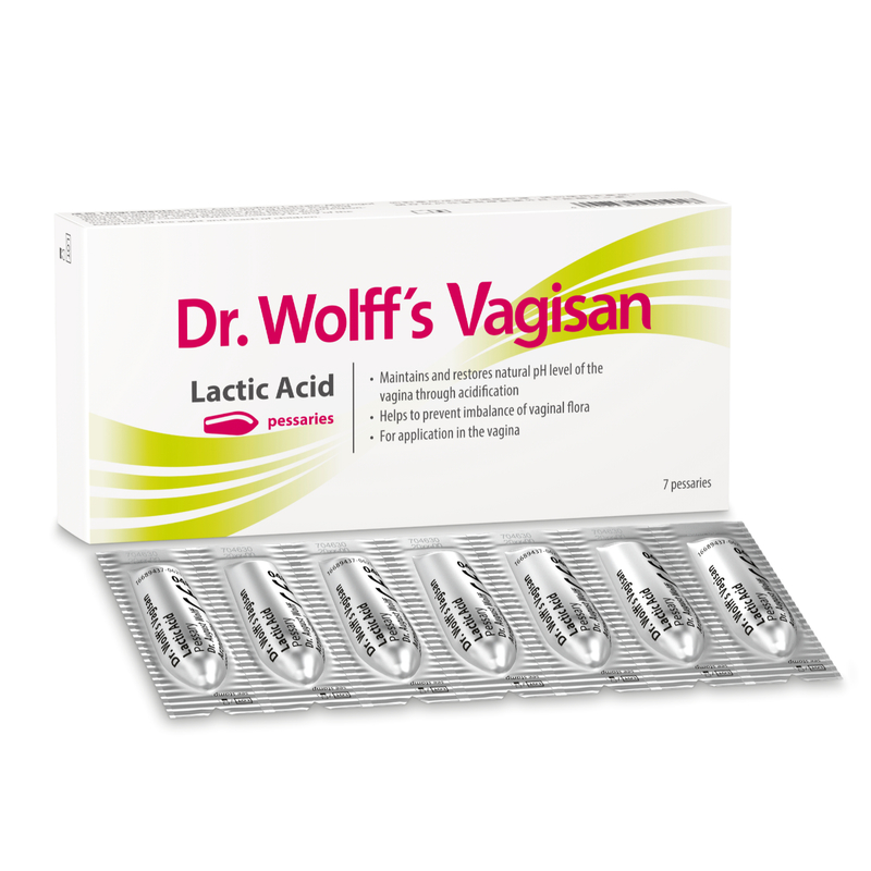 Dr. Wolff's Vagisan Lactic Acid 7 pessaries