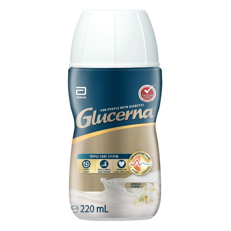Glucerna Triple Care Liquid Vanilla 220ml