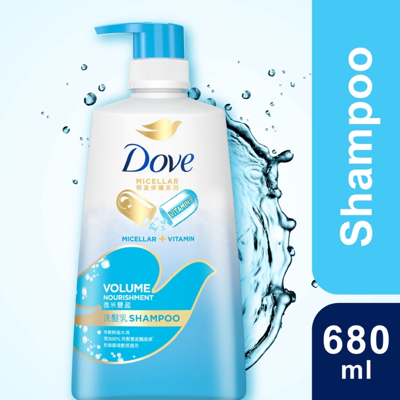 Dove多芬微米豐盈洗髮乳 680毫升