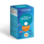 Mannings Chewable Calcium + D3 Tablets 90pcs