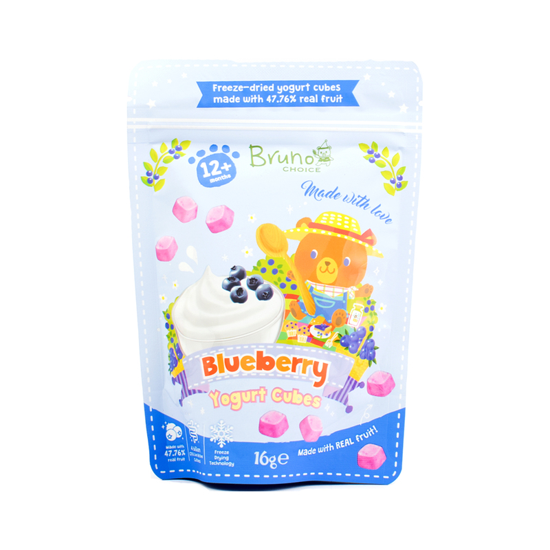 Bruno Choice Blueberry Yogurt Cubes 12 Months 16g Baby Food Pouch Baby Food Mom Baby Mannings Online Store