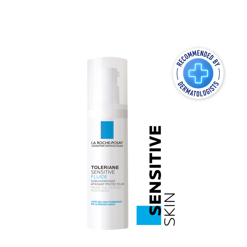La Roche-Posay Toleriane Sensitive Fluide Protective Soothing Moisturiser, 40ml