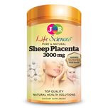 JR Life Sciences Sheep Placenta 3000mg (120 Softgels)
