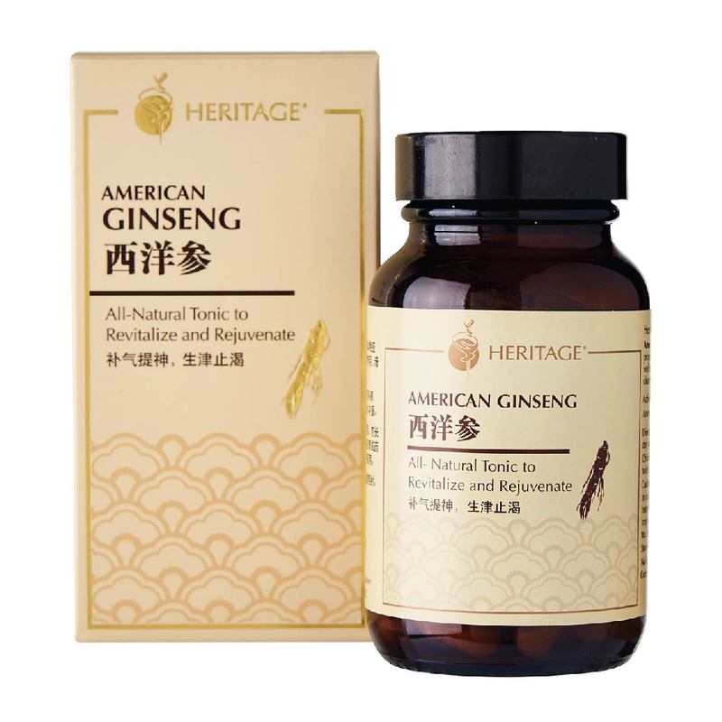 Heritage Gold American Ginseng 60s