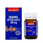 Kordel's Ubiquinol Active CoQ10 100mg, 30 capsules