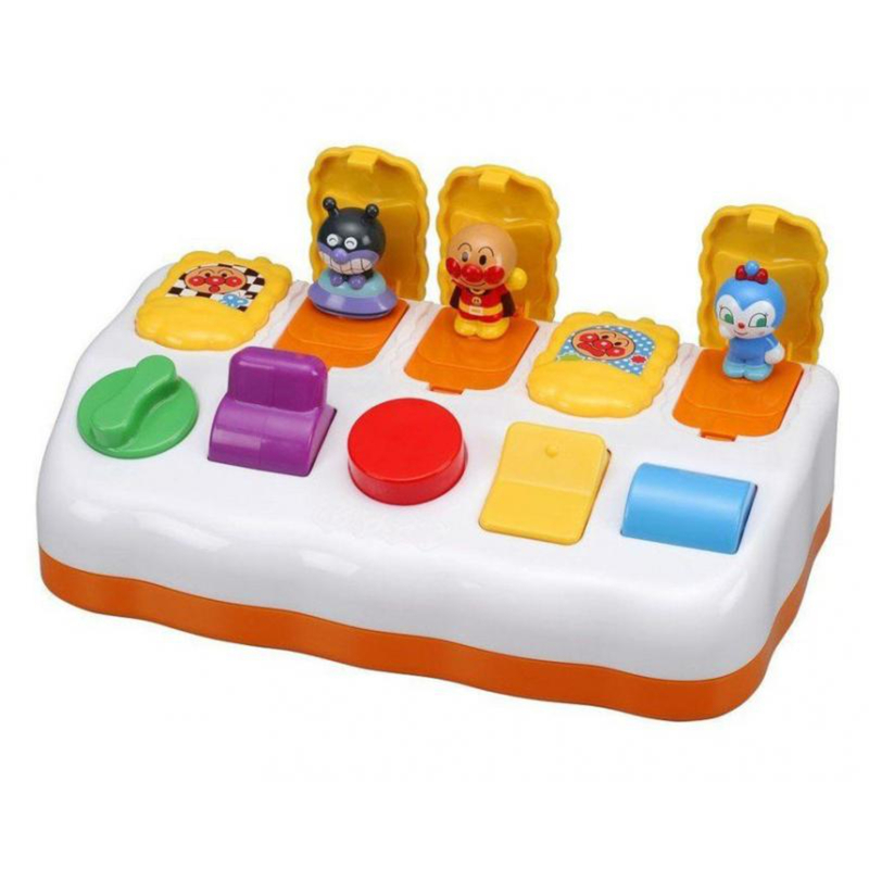 Anpanman麵包超人按鈕形狀訓練玩具