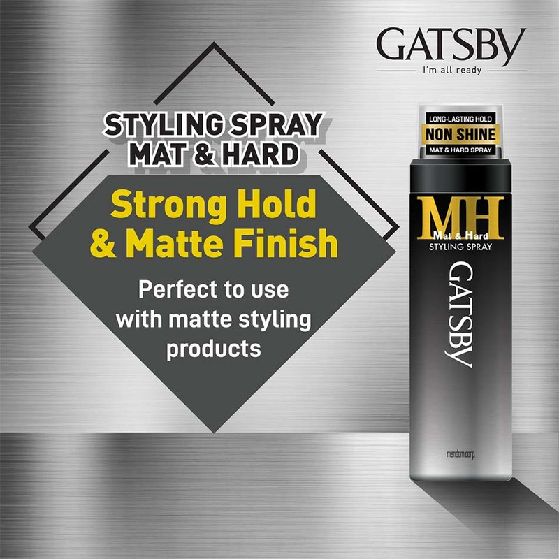 Gatsby Styling Spray Mat Hard Mini 65ml