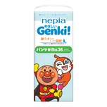 Nepia妮飄Genki!日本製麵包超人嬰兒學習褲 XL 38片