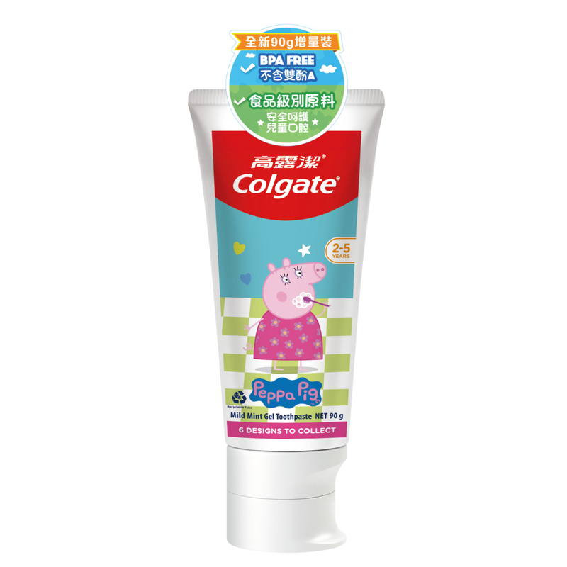 Colgate Peppa Pig Toothpaste (2 - 5 Yrs) 90g (Random Delivery)