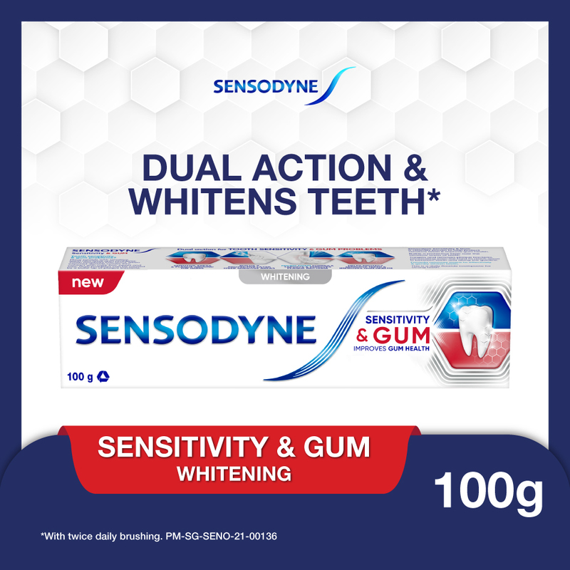 Sensodyne Sensitivity & Gum Whitening, 100g