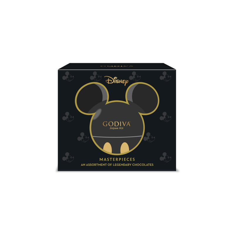 Godiva Classic Mickey Tin Chocolate Box (Classic Black) 5pcs