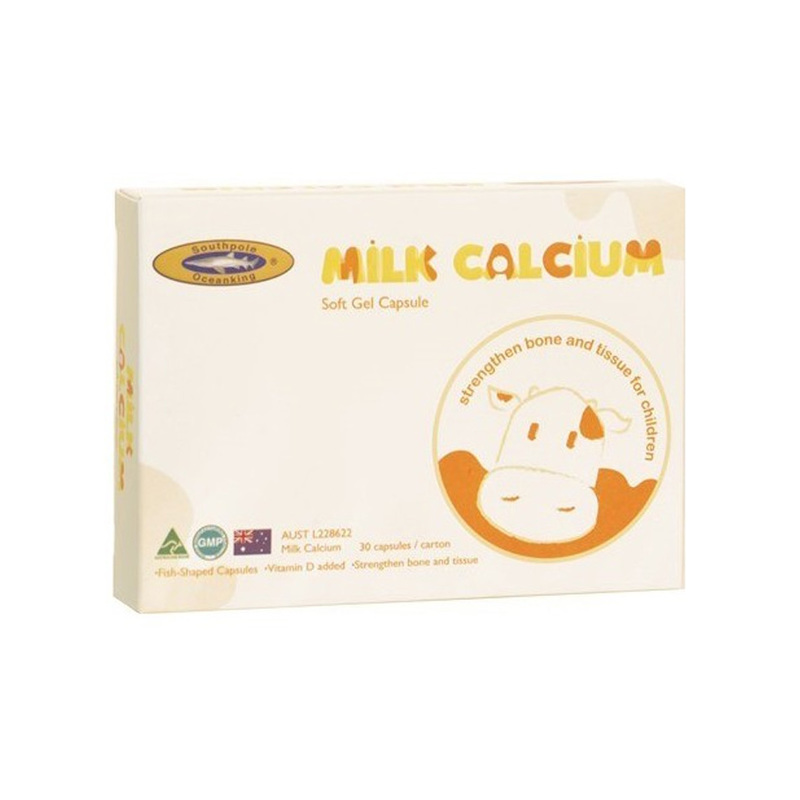 Ocean King Milk Calcium, 30s