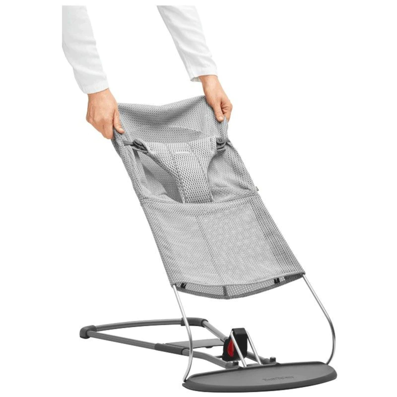 BabyBjorn高級嬰兒搖椅專用布套(3D透氣 - 灰色) 1件