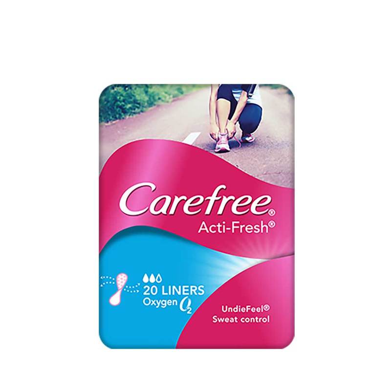 All Travel Sizes: Wholesale Carefree Acti-Fresh Pantiliners extra Long