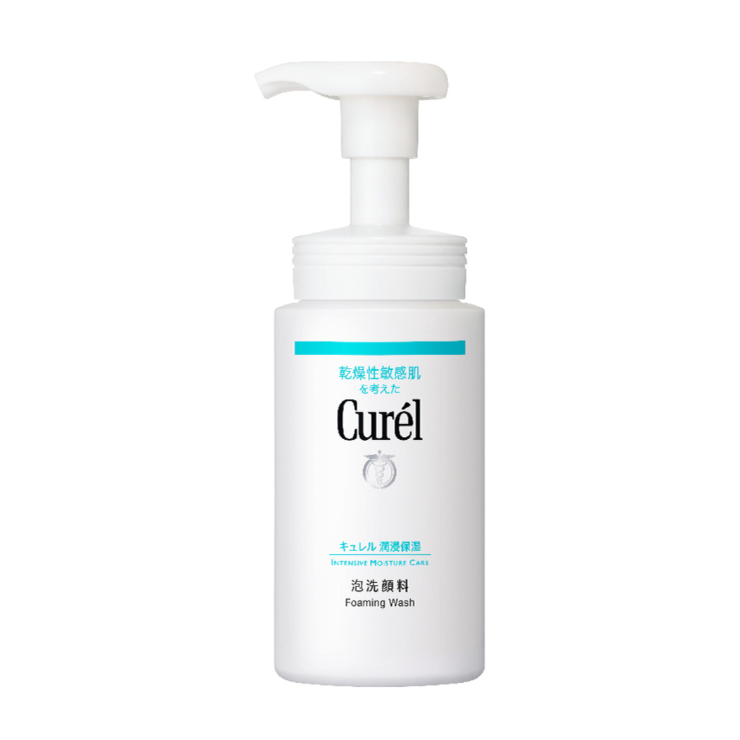 Curel Foaming Face Wash 150ml Japanese Skincare Beauty Mannings