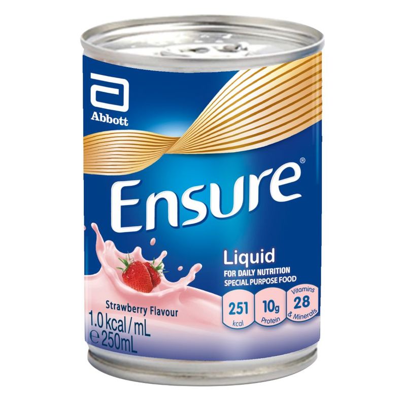 Ensure Nutritional Liquid Strawberry, 250ml