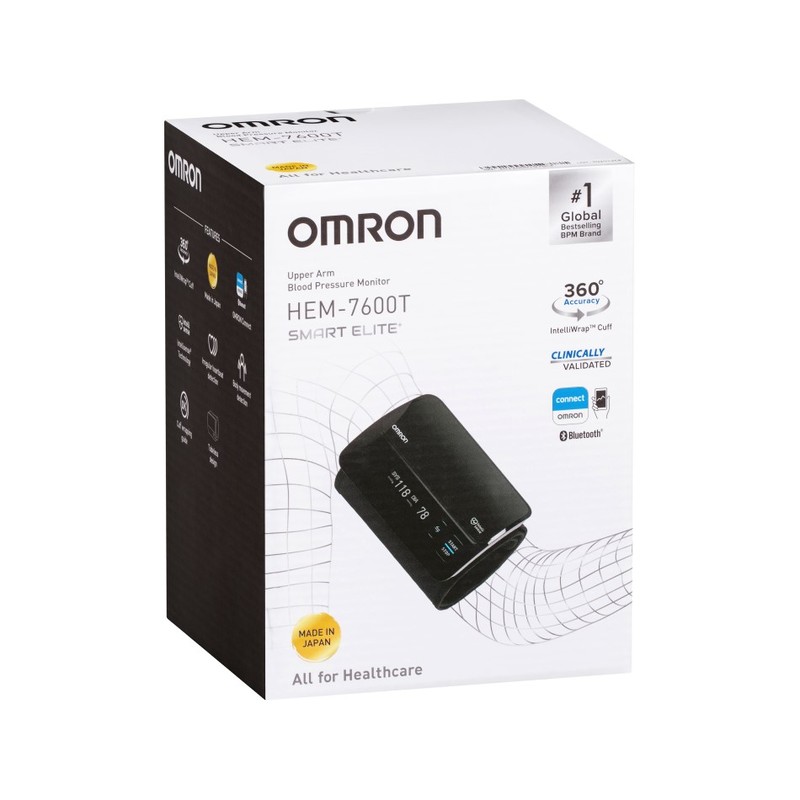 Omron Hem-7600T Smart Elite Tubeless Blood Pressure Monitor