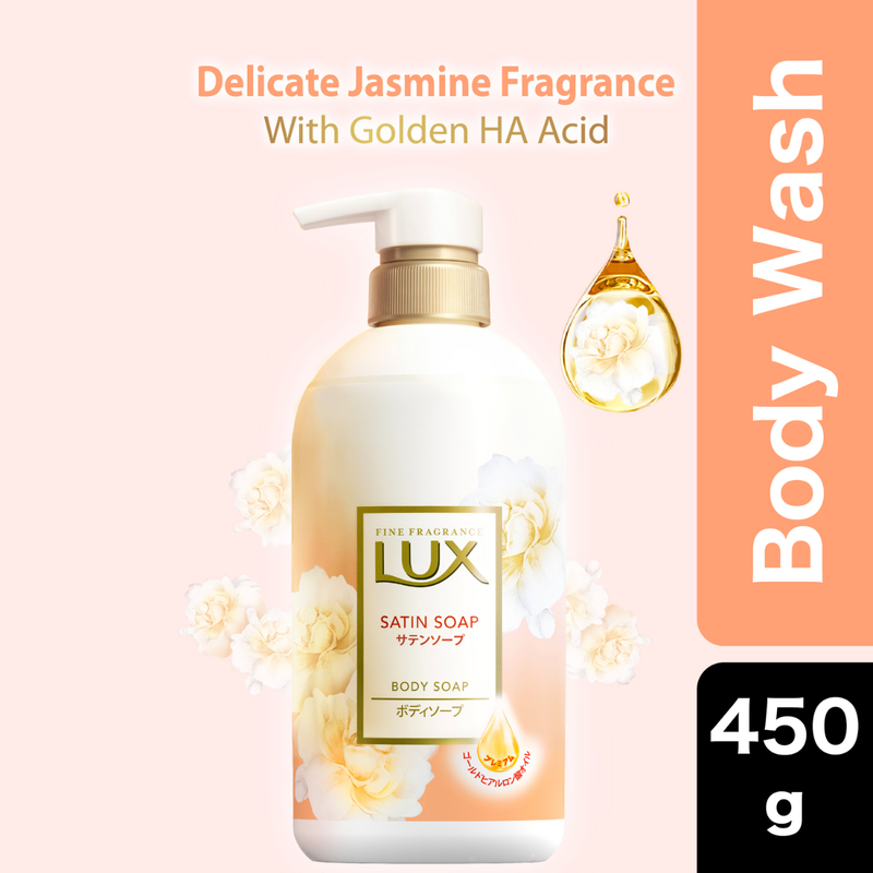 Lux Japan Satin Soap Shower Gel 450g