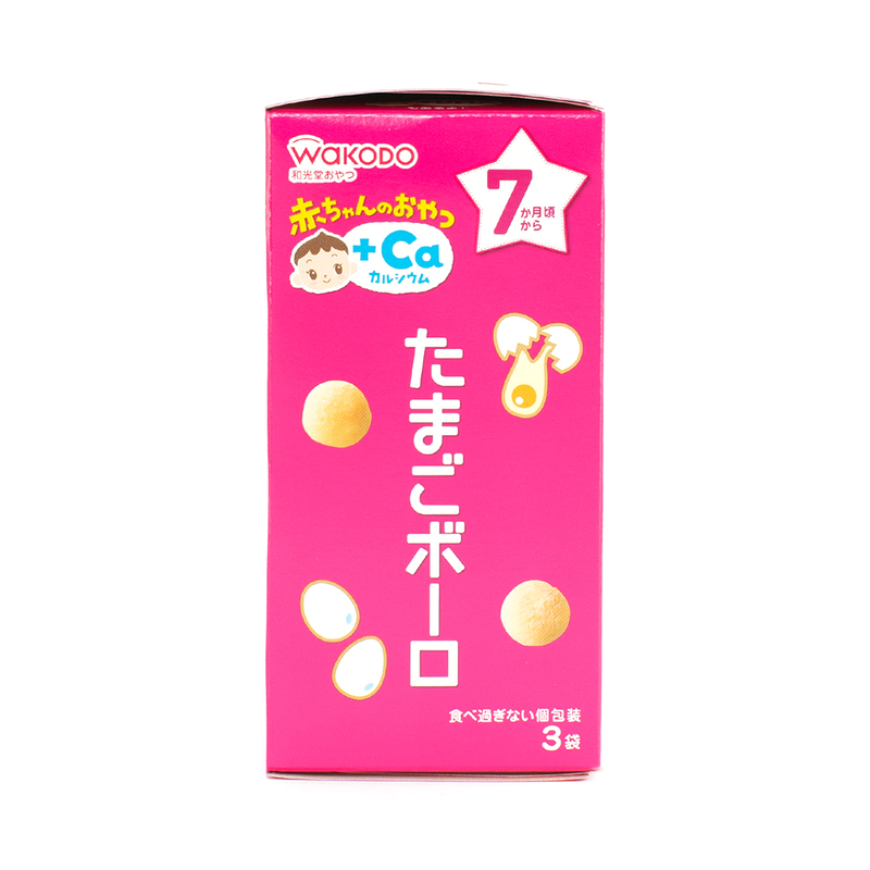 Wakodo Egg Bolo Biscuit (7M+) 45g
