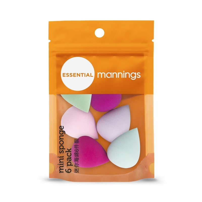 Essential Mannings Mini Sponge 6pcs