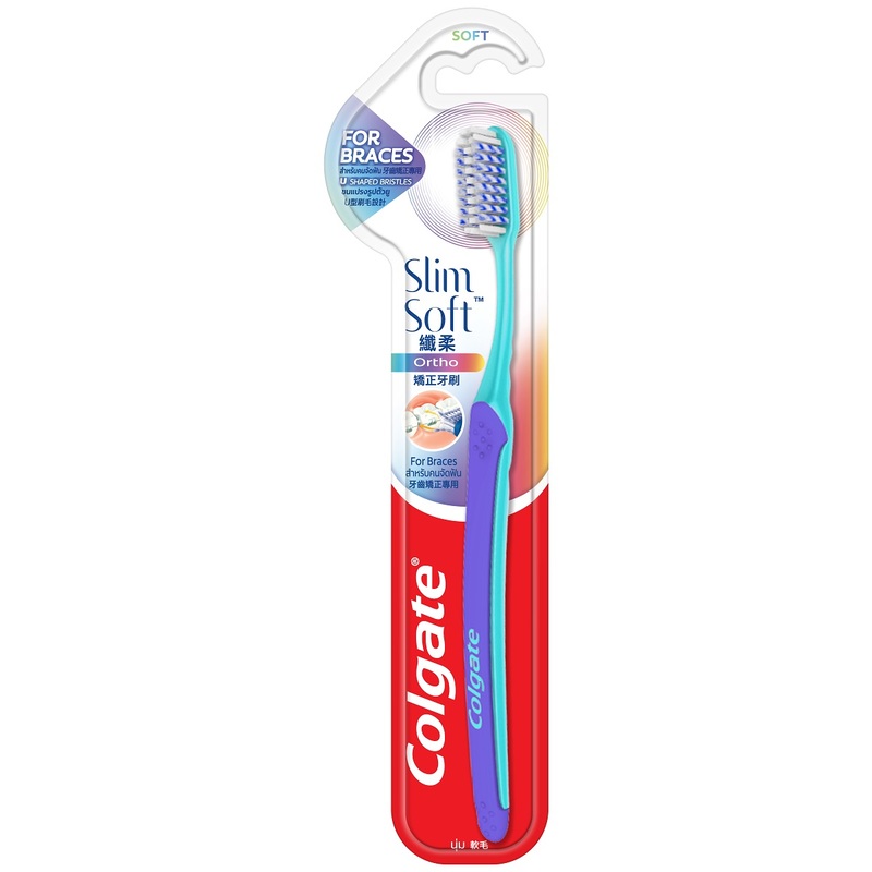 Colgate Slim Soft Ortho Toothbrush 1pc