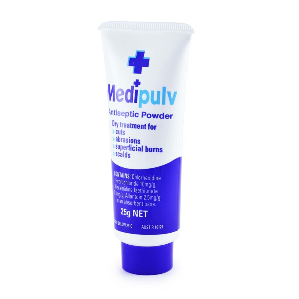 Medipulv Antiseptic Powder 25g Antiseptics & Disinfectants First