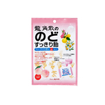 Ryukakusan Herbal Throat Refreshing Candy Peach Flavor 80g