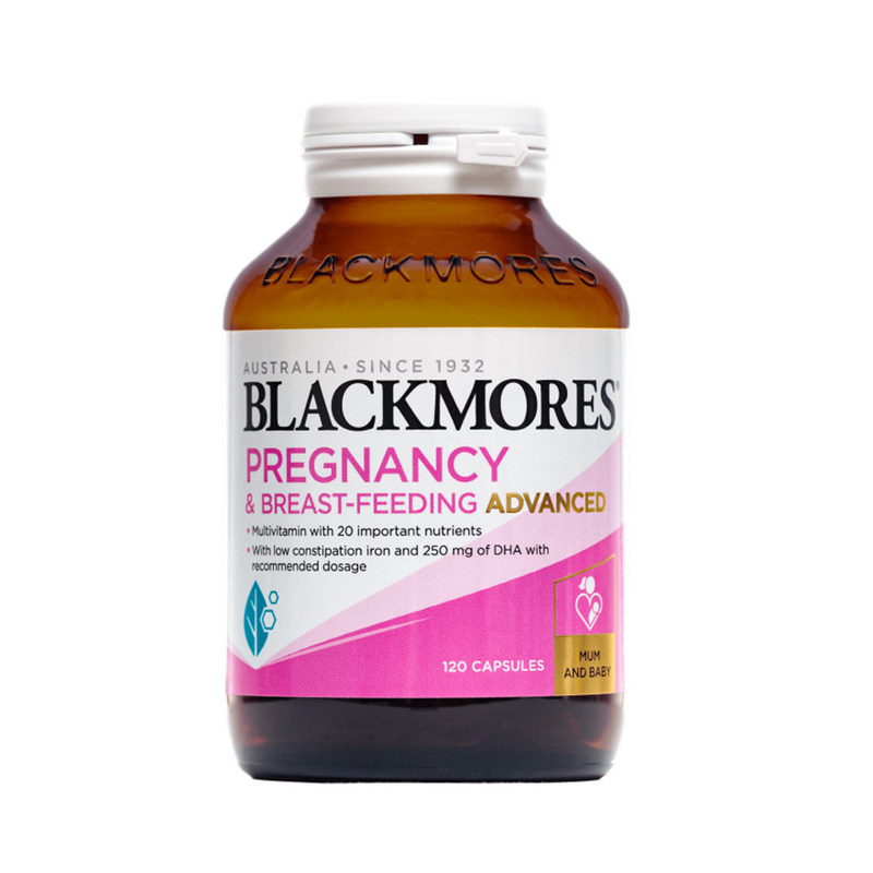 Blackmores Pregnancy & Breast Feeding Advanced 120s