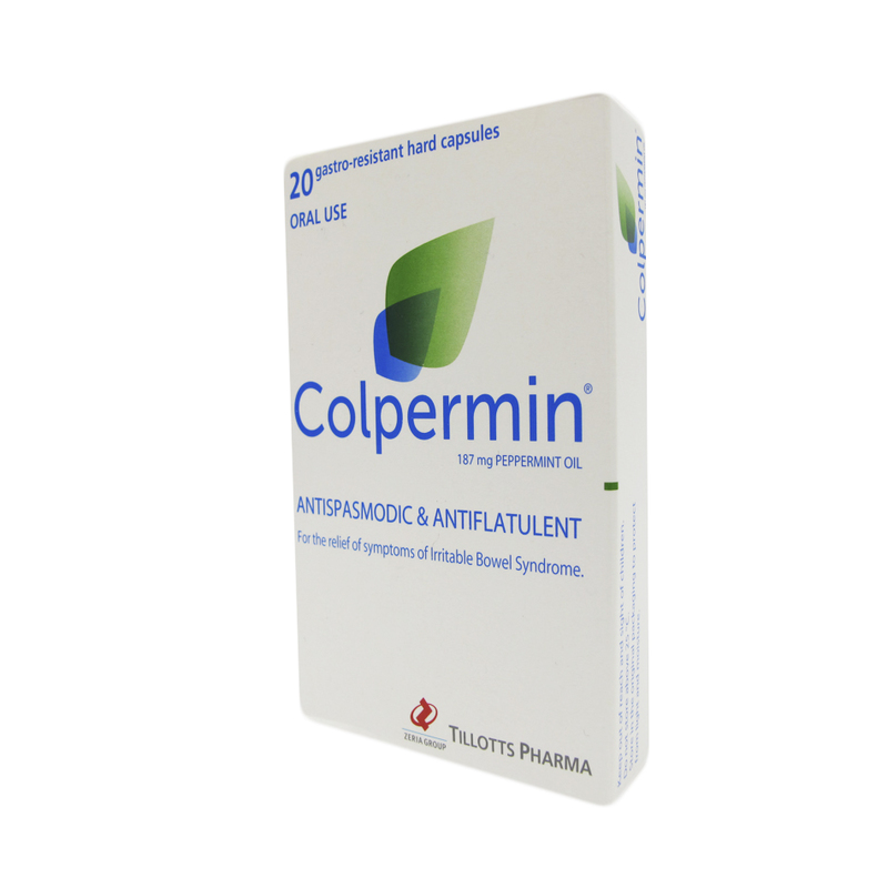 Tillotts Colpermin Capsules, 10 capsules