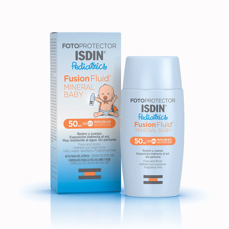 Isdin Fotoprotector Pediatrics Fusion Fluid Mineral Baby SPF50 Pa+++ 50ml