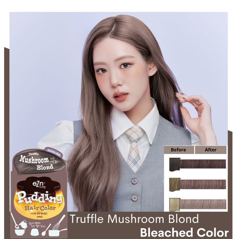 eZn Pudding Hair Color Truffle Mushroom Blond 70ml+70ml
