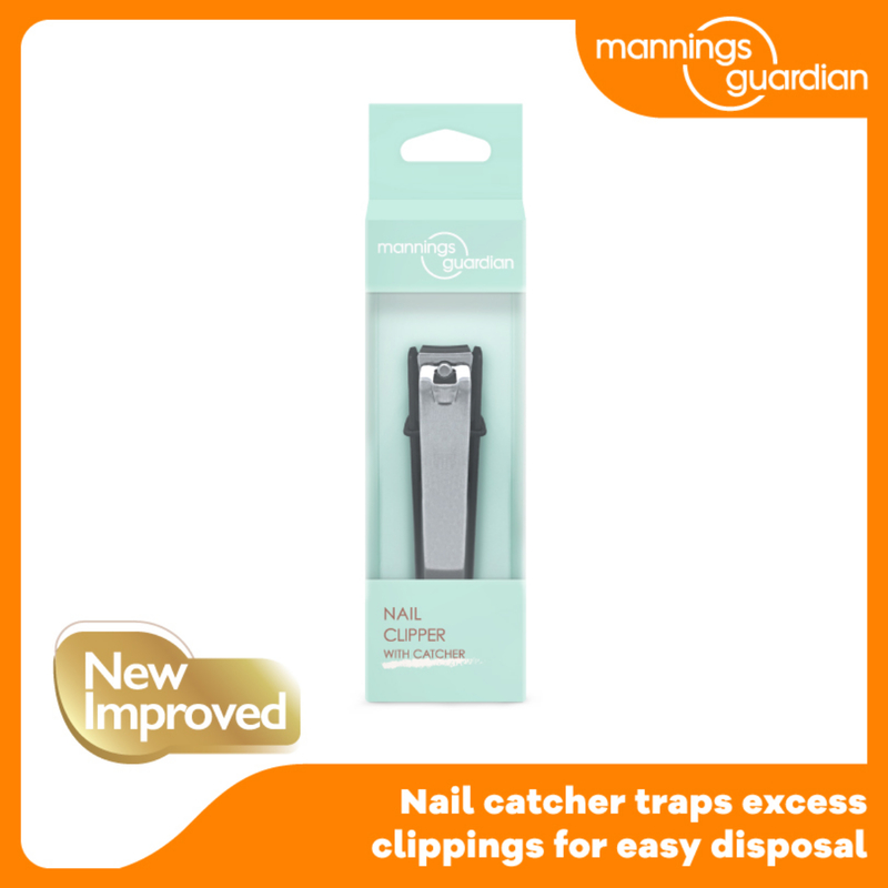 Mannings Guardian Nail Clipper With Catcher 1pc