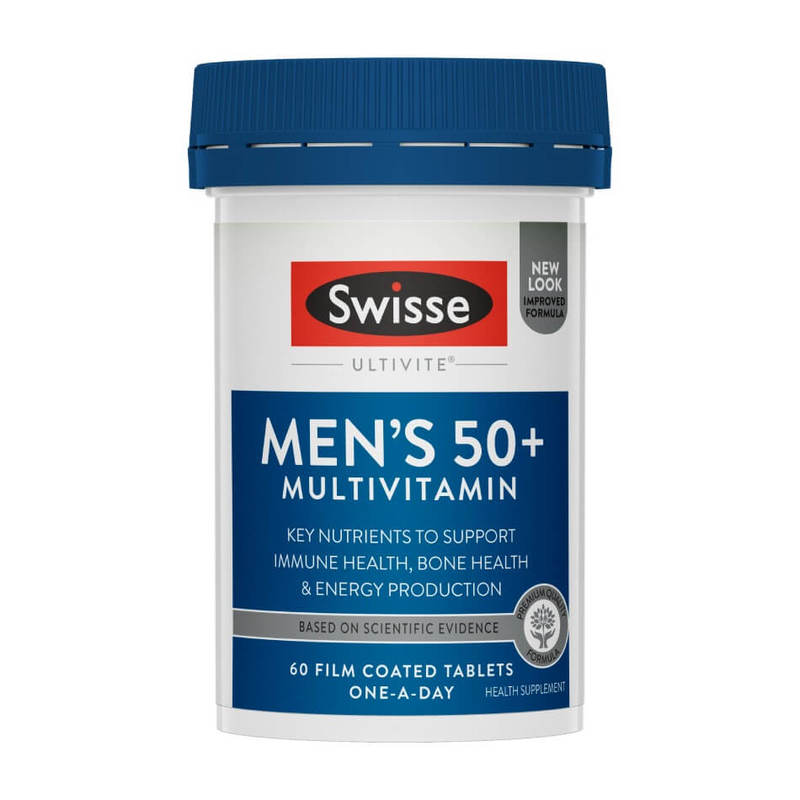 Swisse Ultivite Mens 50+ 60 Tabs