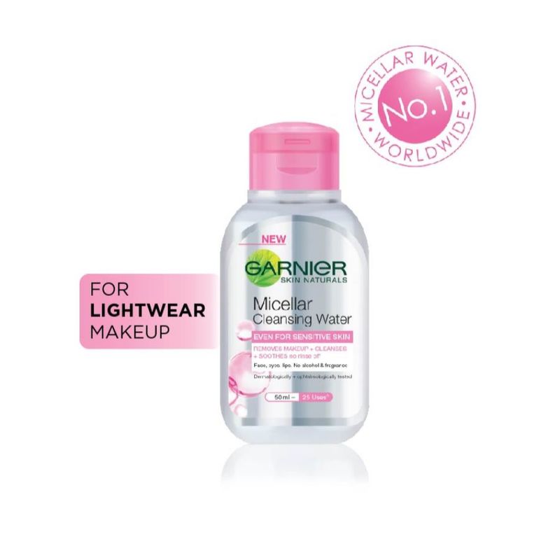 Garnier Skin Naturals Micellar Cleansing Water (For Sensitive Skin) 50ml