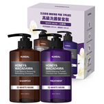 Kundal Honey & Macadamia White Musk Shampoo 500ml + Treatment 500ml