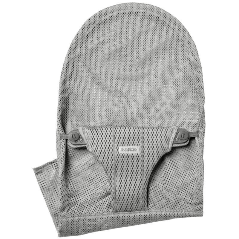 BabyBjorn Fabric Seat for Bouncer 3D (Mesh Grey) 1pc