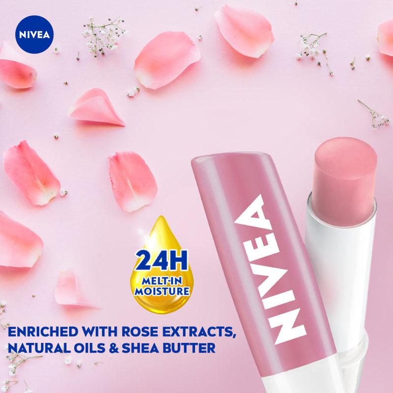 Nivea Soft Rose Lip Balm 4 8g Nivea Guardian Singapore