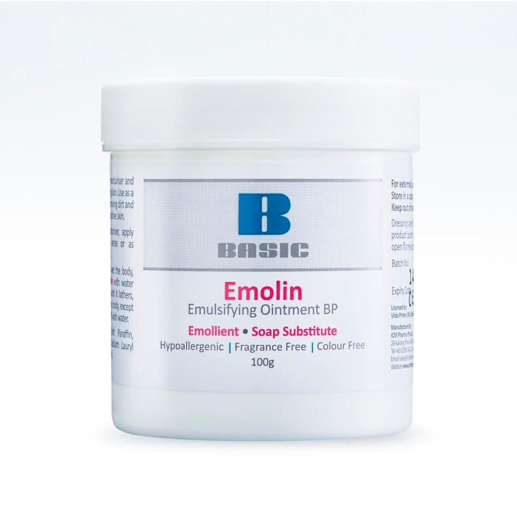 ICM Basic Pharma Emolin, 100g | Dry Skin | Skin Treatment | Health |  Guardian Singapore