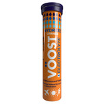 VOOST Hydrate Orange Effervescent Electrolyte Supplement 20 tabs to help relieve symptoms of dehydration (20 count)